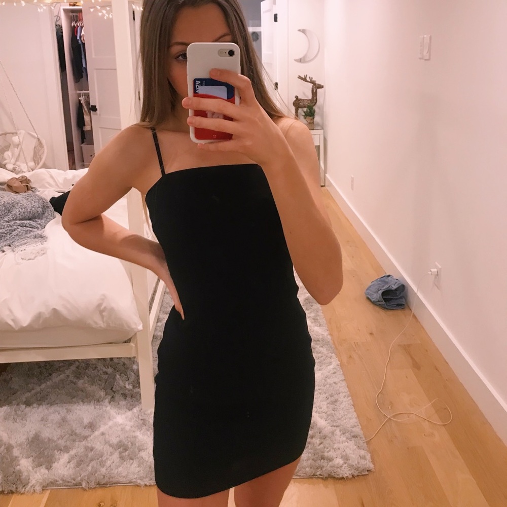 SOLD back tie mini dress